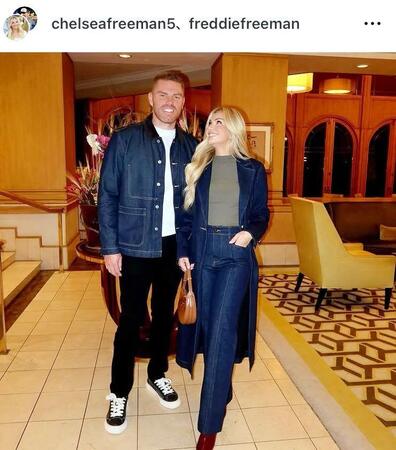 フリーマンの妻チェルシーさんのインスタグラム＠ｃｈｅｌｓｅａｆｒｅｅｍａｎ５より