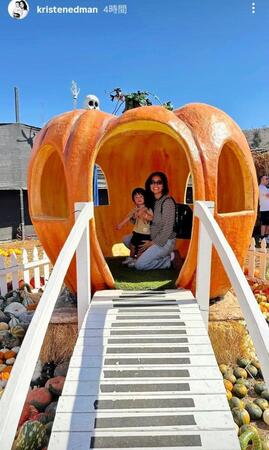 　エドマンの妻・クリステンさんのインスタグラム（ｋｒｉｓｔｅｎｅｄｍａｎ）より