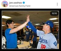 ジョン・スーフー氏のインスタグラム（＠ｊｏｎ．ｓｏｏｈｏｏ）から