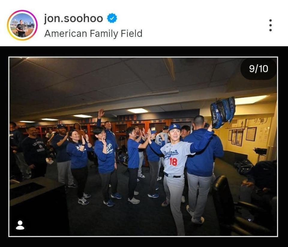 ジョン・スーフー氏のインスタグラム（＠ｊｏｎ．ｓｏｏｈｏｏ）から