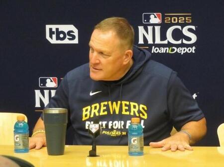 　ブルワーズのパット・マーフィー監督