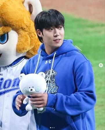 　ウォン・テイン投手の公式インスタグラム＠ｗｏｎ＿ｔａｅ＿ｉｎより