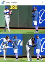 　ブルージェイズの公式インスタグラム（ｂｌｕｊａｙｓ）より