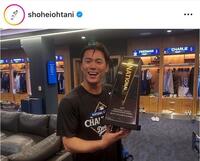 　大谷翔平インスタグラム（ｓｈｏｈｅｉｏｈｔａｎｉ）より