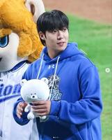 　ウォン・テイン投手の公式インスタグラム＠ｗｏｎ＿ｔａｅ＿ｉｎより