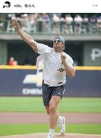 　ブルワーズが７月２６日に投稿したインスタグラム（ｂｒｅｗｅｒｓ）より