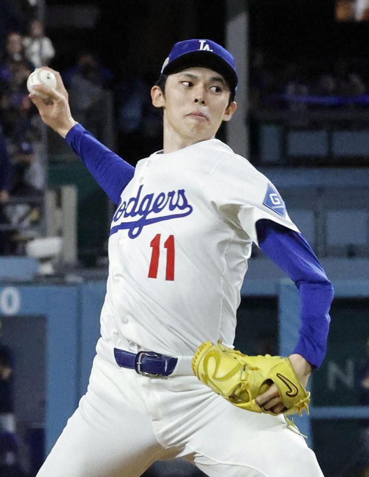 　９回に登板し、試合を締めた佐々木（共同）