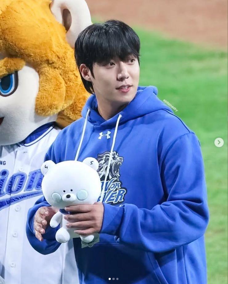 　ウォン・テイン投手の公式インスタグラム＠ｗｏｎ＿ｔａｅ＿ｉｎより