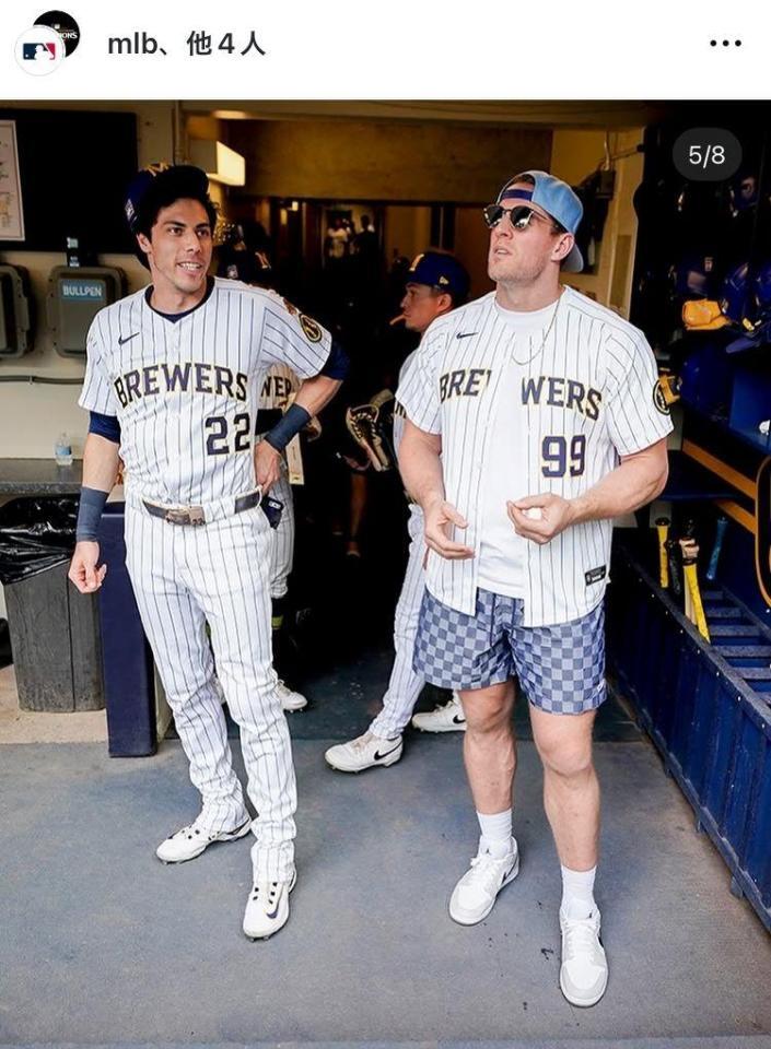 　ブルワーズが７月２６日に投稿したインスタグラム（ｂｒｅｗｅｒｓ）より