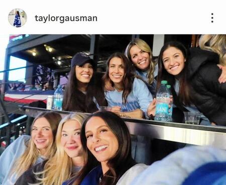 ガウスマンの妻、テイラーさんのインスタグラム（＠ｔａｙｌｏｒｇａｕｓｍａｎ）から