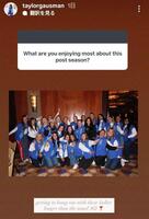 ガウスマンの妻、テイラーさんのインスタグラム（＠ｔａｙｌｏｒｇａｕｓｍａｎ）から