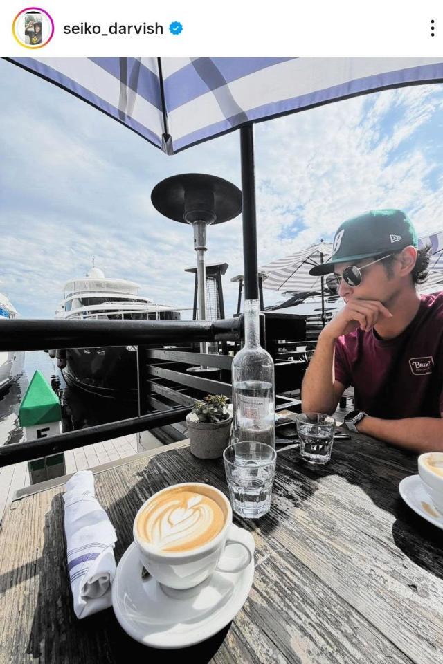 　山本聖子さんのインスタグラム（ｓｅｉｋｏ＿ｄａｒｖｉｓｈ）より 