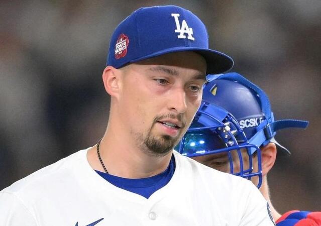 ドジャース スネルがまさかの同点2ラン被弾 六回途中5失点KOでPS