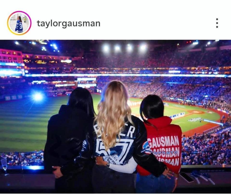 テイラー・ガウスマンさんのインスタグラム（＠ｔａｙｌｏｒｇａｕｓｍａｎ）から