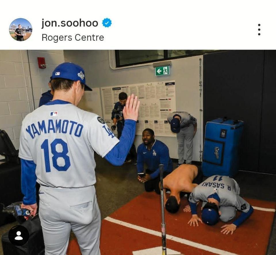 　ジョン・スーフー氏のインスタグラム（＠ｊｏｎ．ｓｏｏｈｏｏ）から