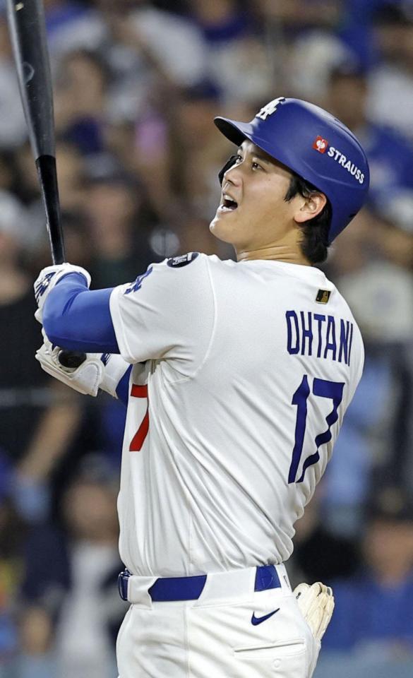 オーナーズリーグ 投打大谷翔平 大谷翔平、絶叫WS1試合2本塁打 七回に3号同点ソロ 衝撃の4打席