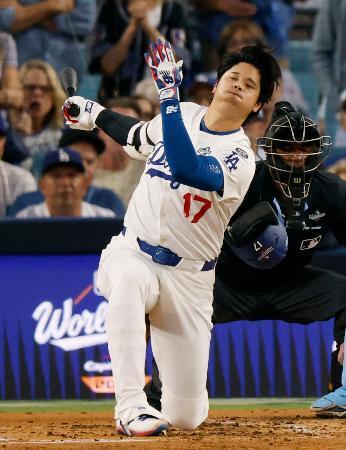 ドジャース、強力打線かみ合わず　大谷も２戦連続無安打
