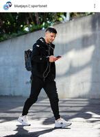 　球場入りするヒメネス。ブルージェイズのインスタグラム（ｂｌｕｅｊａｙｓ）より