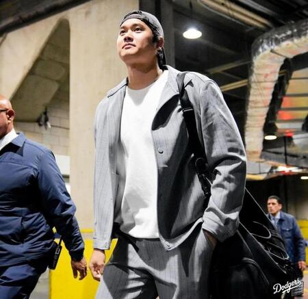 【写真】キケのドジャースユニ風のセットアップがかっこよ！ワンランク上のオシャレ番長