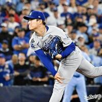 　好投を見せた山本由伸（ロサンゼルス・ドジャース提供）