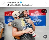 　大谷翔平のインスタグラム（＠ｓｈｏｈｅｉｏｈｔａｎｉ）から