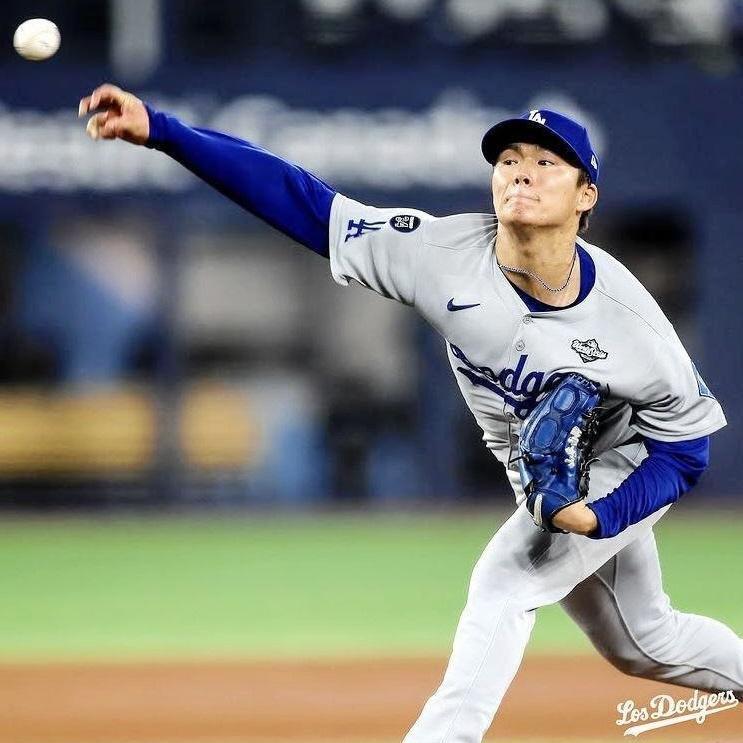 　好投を見せた山本由伸（ロサンゼルス・ドジャース提供）