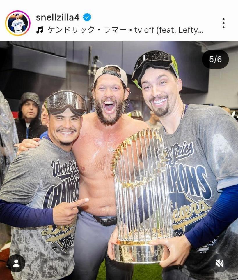 　スネルのインスタグラム（＠ｓｎｅｌｌｚｉｌｌａ４）から