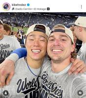 　キケ・ヘルナンデスのインスタグラム（ｋｉｋｅｈｎｄｅｚ）より