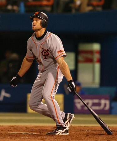 　巨人時代のゲーブ・キャプラー氏