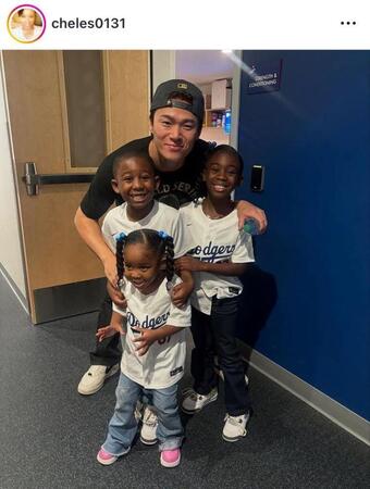 　ミシェル・スミスさんインスタグラム（ｃｈｅｌｅｓ０１３１）より