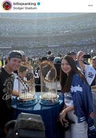 ビリー・ジーン・キングさんインスタグラム（ｂｉｌｌｉｅｊｅａｎｋｉｎｇ）より