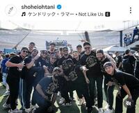 大谷翔平のインスタグラム（＠ｓｈｏｈｅｉｏｈｔａｎｉ）から
