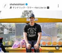 大谷翔平のインスタグラム（＠ｓｈｏｈｅｉｏｈｔａｎｉ）から