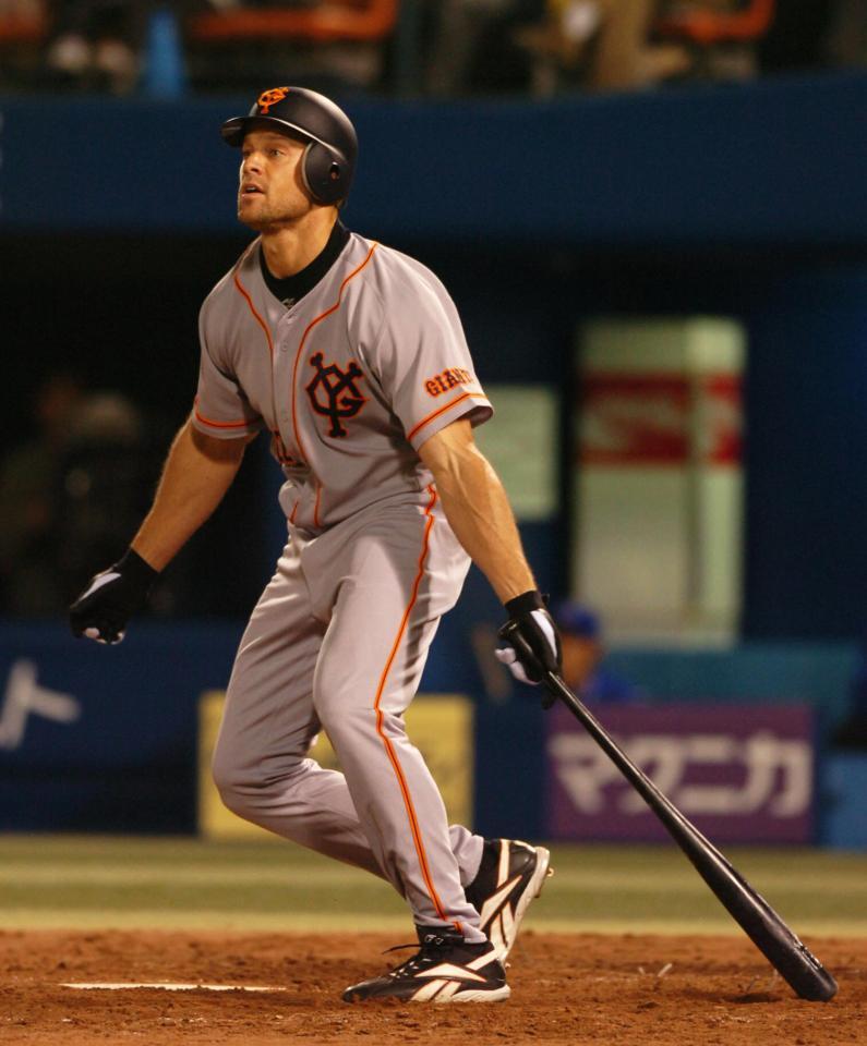 　巨人時代のゲーブ・キャプラー氏