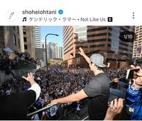 　大谷翔平のインスタグラム（＠ｓｈｏｈｅｉｏｈｔａｎｉ）から