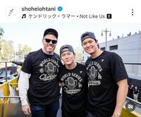 　大谷翔平のインスタグラム（＠ｓｈｏｈｅｉｏｈｔａｎｉ）から