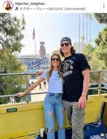 　グラスノーの婚約者・メーガンさんのインスタグラム（ｉｎｊｅｃｔｏｒ＿ｍｅｇｈａｎ）より