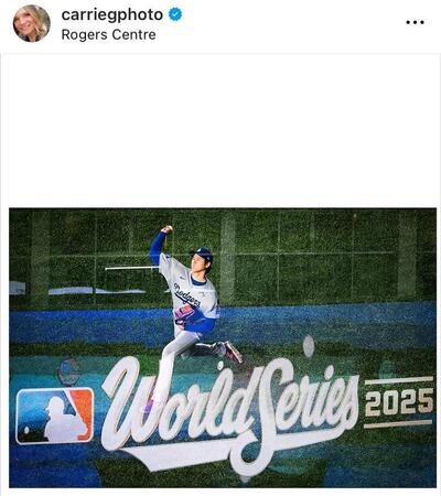 キャリー・ジョルダーノさんインスタグラム（ｃａｒｒｉｅｇｐｈｏｔｏ）より