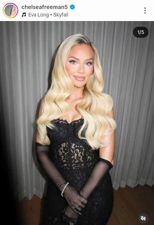 　フリーマンの妻チェルシーさんのインスタグラム＠ｃｈｅｌｓｅａｆｒｅｅｍａｎ５より 