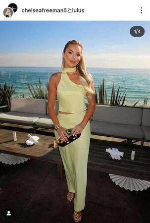 　フリーマンの妻チェルシーさんのインスタグラム＠ｃｈｅｌｓｅａｆｒｅｅｍａｎ５（８月１８日付）より