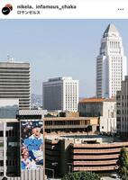 　Ｎｉｋｅ　ＬＡのインスタグラム（＠ｎｉｋｅｌａ）から