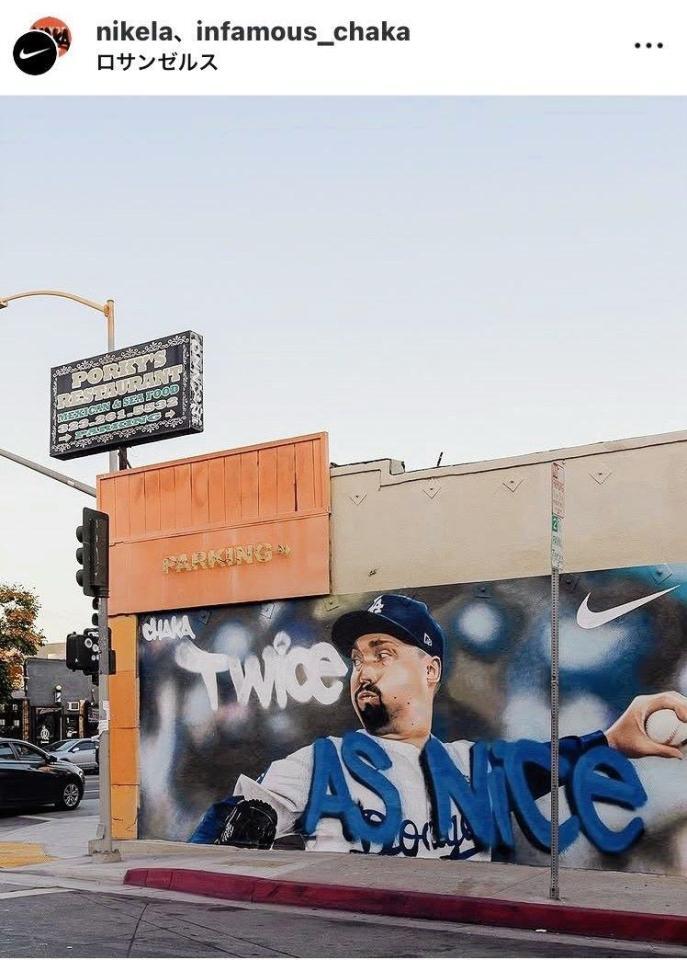 Ｎｉｋｅ　ＬＡのインスタグラム（＠ｎｉｋｅｌａ）から