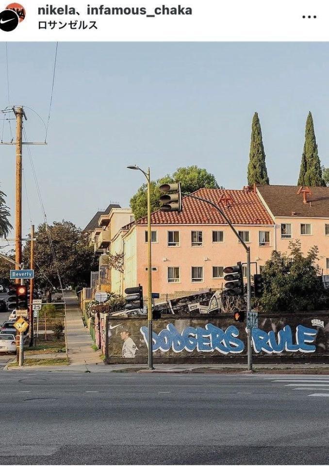 Ｎｉｋｅ　ＬＡのインスタグラム（＠ｎｉｋｅｌａ）から