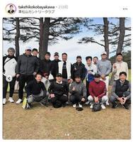 　小早川毅彦氏のインスタグラム（ｔａｋｅｈｉｋｏｋｏｂａｙａｋａｗａ）より
