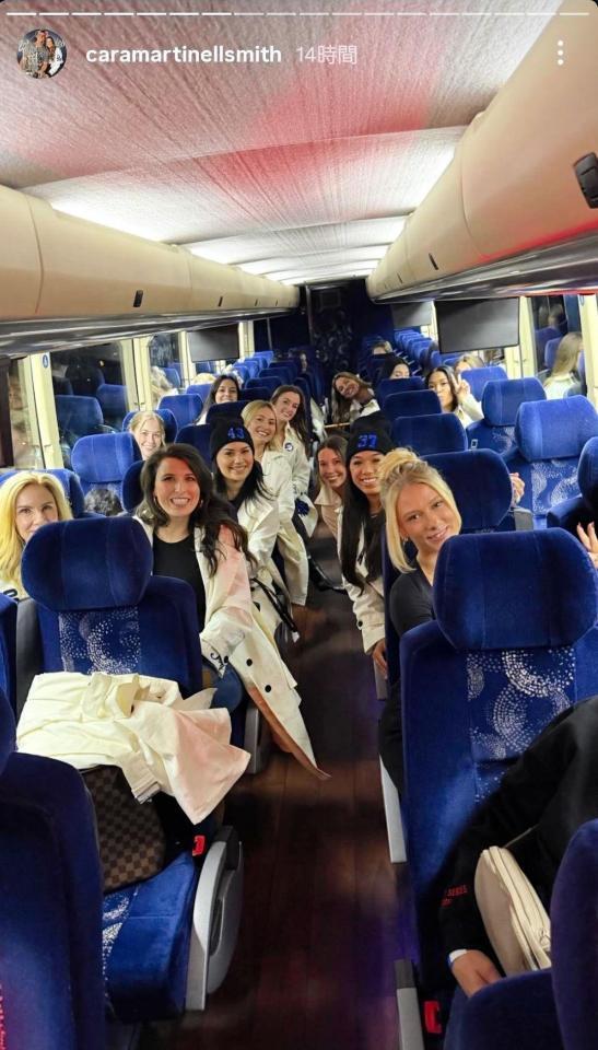 スミスの妻カーラさんのインスタグラム＠ｃａｒａｍａｒｔｉｎｅｌｌｓｍｉｔｈのストーリーズより