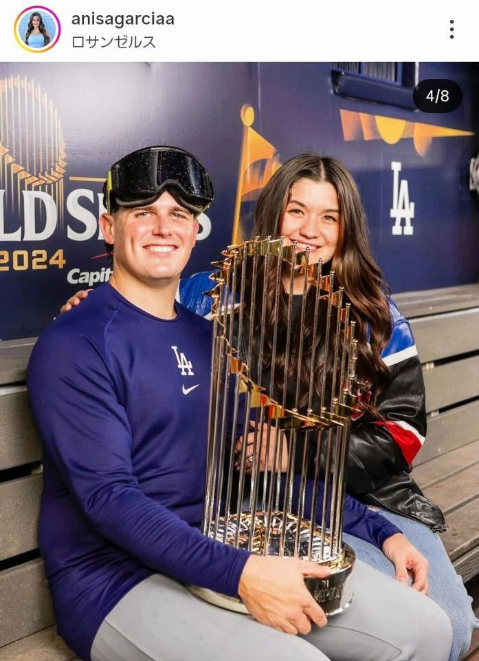 ナックの婚約者アニサさんのインスタグラム＠ａｎｉｓａｇａｒｃｉａａ（２４年１１月１日付）より