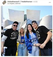 　フリーマンのインスタグラム（　 ｆｒｅｄｄｉｅｆｒｅｅｍａｎ）より 