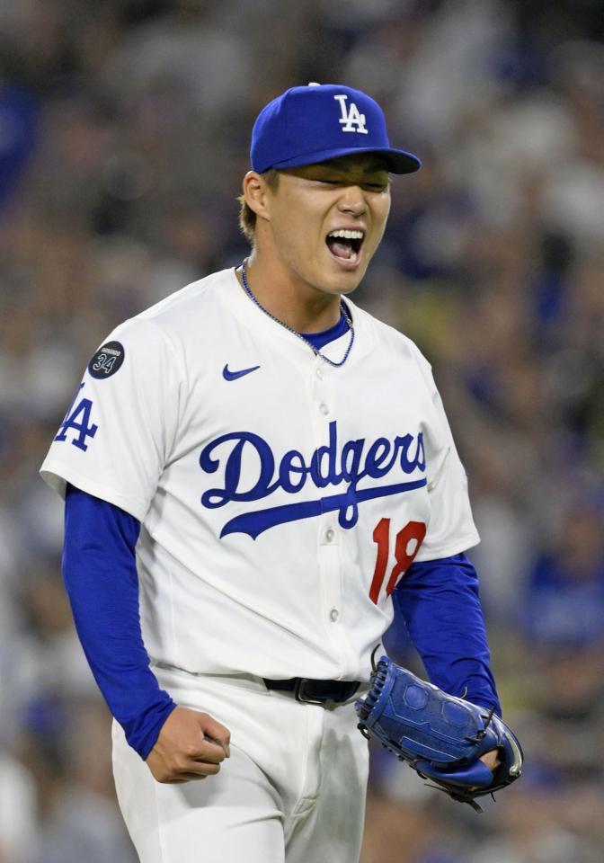 　ドジャース・山本由伸（提供・共同通信社）