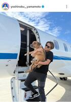 山本由伸のインスタグラム（＠ｙｏｓｈｉｎｏｂｕ＿ｙａｍａｍｏｔｏ）から