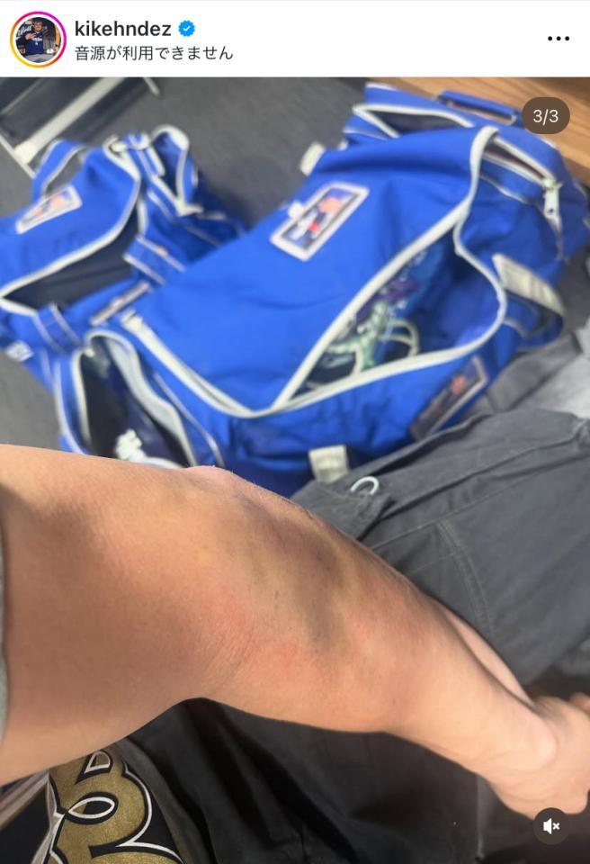 　ドジャースのキケ・ヘルナンデスのインスタグラム＠ｋｉｋｅｈｎｄｅｚより